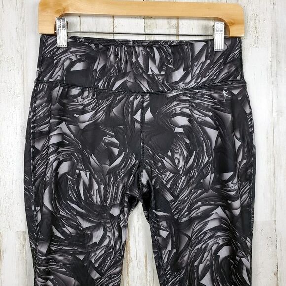Danskin Now Leggings Black Gray Small 4-6 - Picture 4 of 9